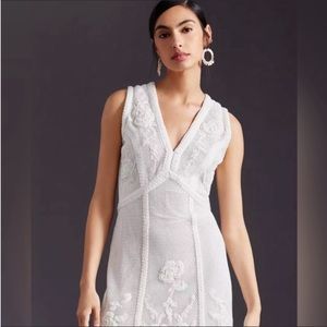 NWT ANTHROPOLOGIE NOT SO SERIOUS PALLAVI MOHAN DEEP V MINI DRESS❤️❤️❤️❤️